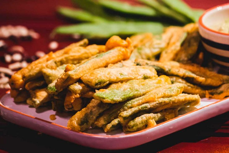 Prato de peixinhos da horta