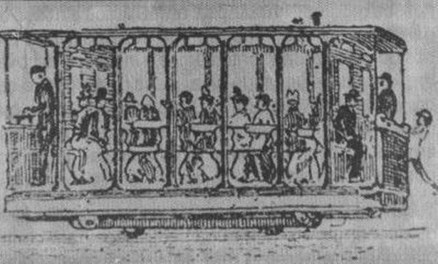 Caricatura do ascensor de São Sebastião